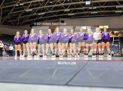 Thumbnail 2 in Wink vs. Thrall (UIL Volleyball 2A Semifinals) photogallery.