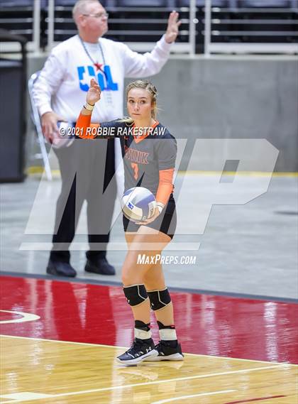 Thumbnail 2 in Wink vs. Thrall (UIL Volleyball 2A Semifinals) photogallery.