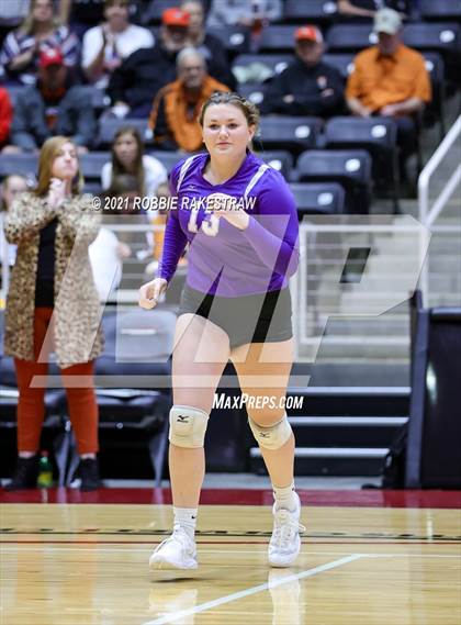 Thumbnail 3 in Wink vs. Thrall (UIL Volleyball 2A Semifinals) photogallery.
