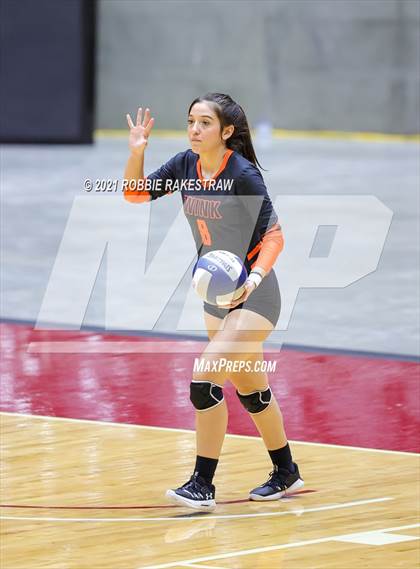 Thumbnail 1 in Wink vs. Thrall (UIL Volleyball 2A Semifinals) photogallery.