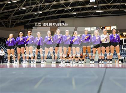 Thumbnail 3 in Wink vs. Thrall (UIL Volleyball 2A Semifinals) photogallery.