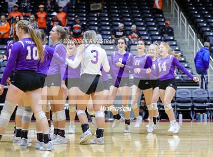 Thumbnail 2 in Wink vs. Thrall (UIL Volleyball 2A Semifinals) photogallery.