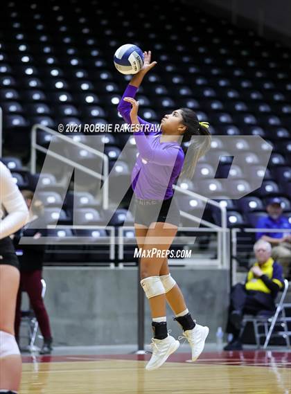 Thumbnail 1 in Wink vs. Thrall (UIL Volleyball 2A Semifinals) photogallery.