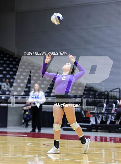 Thumbnail 1 in Wink vs. Thrall (UIL Volleyball 2A Semifinals) photogallery.