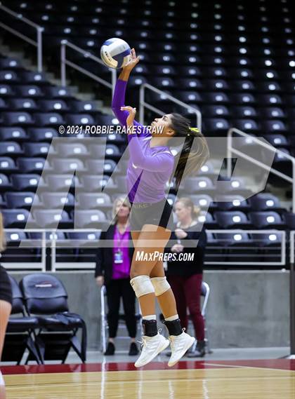 Thumbnail 2 in Wink vs. Thrall (UIL Volleyball 2A Semifinals) photogallery.