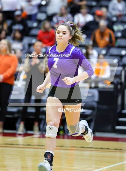 Thumbnail 1 in Wink vs. Thrall (UIL Volleyball 2A Semifinals) photogallery.