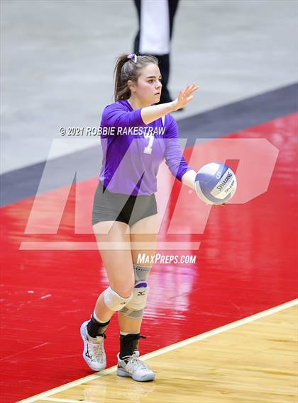 Thumbnail 2 in Wink vs. Thrall (UIL Volleyball 2A Semifinals) photogallery.