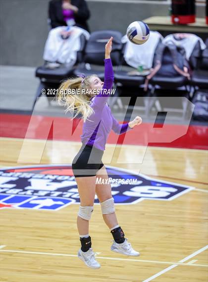 Thumbnail 2 in Wink vs. Thrall (UIL Volleyball 2A Semifinals) photogallery.