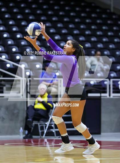 Thumbnail 3 in Wink vs. Thrall (UIL Volleyball 2A Semifinals) photogallery.