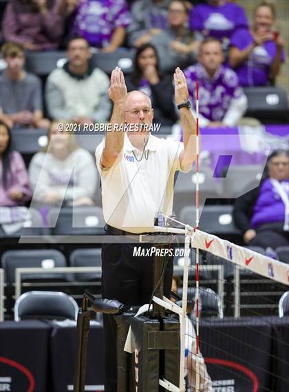 Thumbnail 2 in Wink vs. Thrall (UIL Volleyball 2A Semifinals) photogallery.