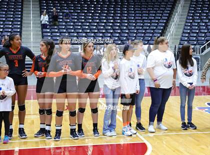 Thumbnail 3 in Wink vs. Thrall (UIL Volleyball 2A Semifinals) photogallery.