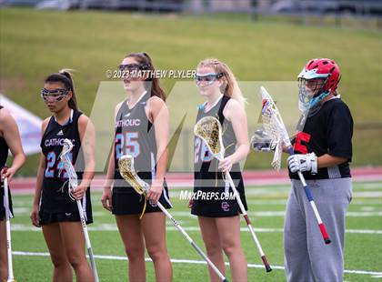 Thumbnail 2 in Charlotte Catholic vs. Cardinal Gibbons (NCHSAA 4A Final Awards) photogallery.