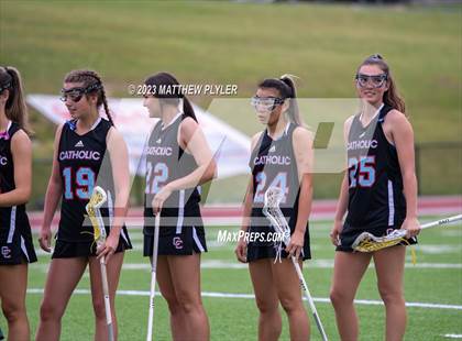 Thumbnail 3 in Charlotte Catholic vs. Cardinal Gibbons (NCHSAA 4A Final Awards) photogallery.