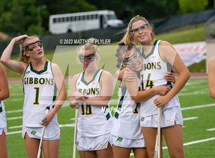 Thumbnail 1 in Charlotte Catholic vs. Cardinal Gibbons (NCHSAA 4A Final Awards) photogallery.