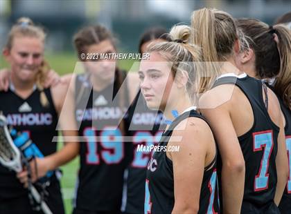 Thumbnail 1 in Charlotte Catholic vs. Cardinal Gibbons (NCHSAA 4A Final Awards) photogallery.