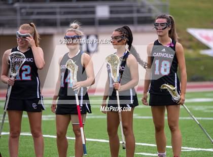 Thumbnail 2 in Charlotte Catholic vs. Cardinal Gibbons (NCHSAA 4A Final Awards) photogallery.