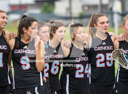 Thumbnail 1 in Charlotte Catholic vs. Cardinal Gibbons (NCHSAA 4A Final Awards) photogallery.