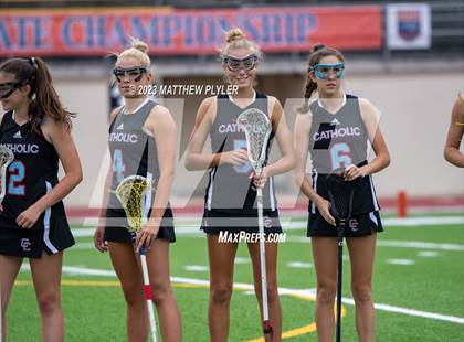 Thumbnail 2 in Charlotte Catholic vs. Cardinal Gibbons (NCHSAA 4A Final Awards) photogallery.