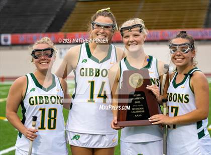 Thumbnail 2 in Charlotte Catholic vs. Cardinal Gibbons (NCHSAA 4A Final Awards) photogallery.