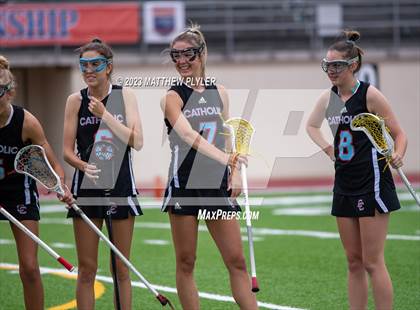 Thumbnail 1 in Charlotte Catholic vs. Cardinal Gibbons (NCHSAA 4A Final Awards) photogallery.