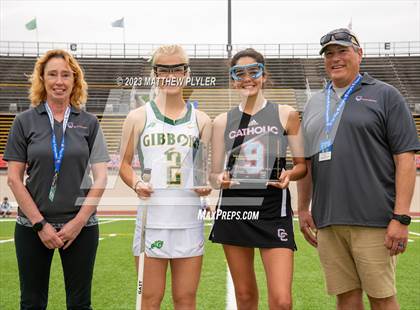 Thumbnail 2 in Charlotte Catholic vs. Cardinal Gibbons (NCHSAA 4A Final Awards) photogallery.