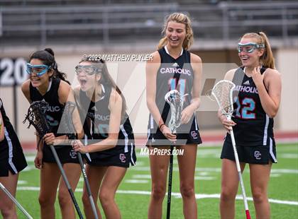 Thumbnail 3 in Charlotte Catholic vs. Cardinal Gibbons (NCHSAA 4A Final Awards) photogallery.