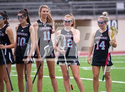 Thumbnail 1 in Charlotte Catholic vs. Cardinal Gibbons (NCHSAA 4A Final Awards) photogallery.