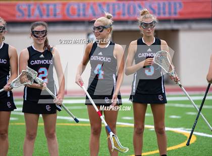 Thumbnail 1 in Charlotte Catholic vs. Cardinal Gibbons (NCHSAA 4A Final Awards) photogallery.