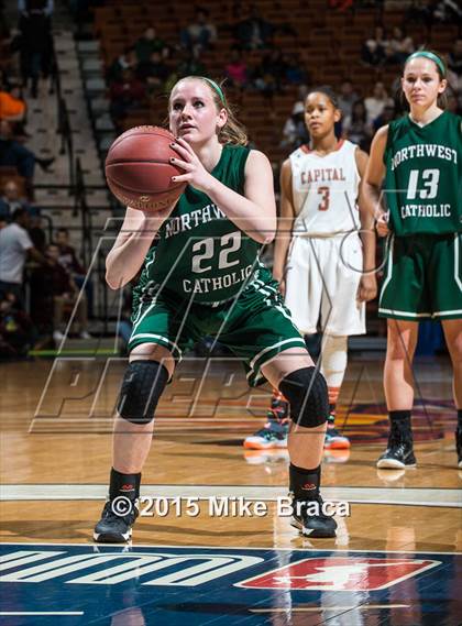 Thumbnail 1 in Northwest Catholic vs. Capital Prep (CIAC Class L Final) photogallery.