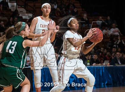 Thumbnail 3 in Northwest Catholic vs. Capital Prep (CIAC Class L Final) photogallery.