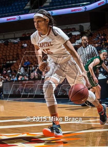 Thumbnail 3 in Northwest Catholic vs. Capital Prep (CIAC Class L Final) photogallery.