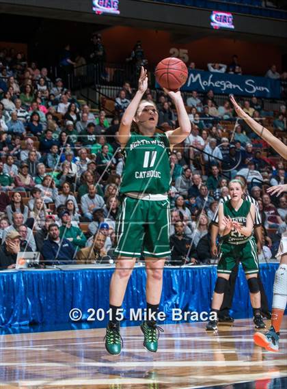 Thumbnail 2 in Northwest Catholic vs. Capital Prep (CIAC Class L Final) photogallery.