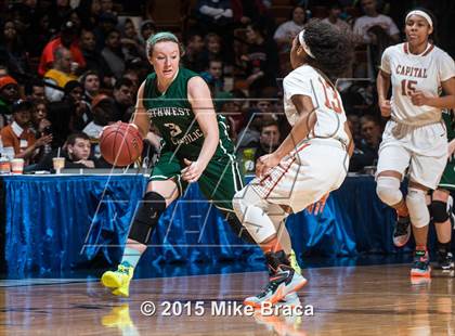 Thumbnail 3 in Northwest Catholic vs. Capital Prep (CIAC Class L Final) photogallery.