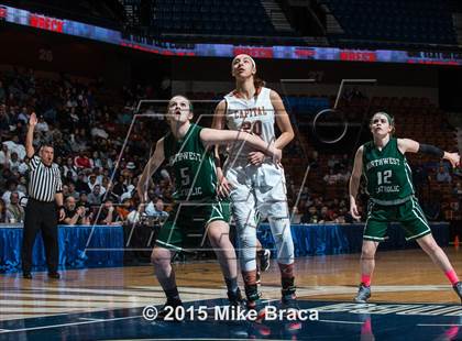 Thumbnail 1 in Northwest Catholic vs. Capital Prep (CIAC Class L Final) photogallery.