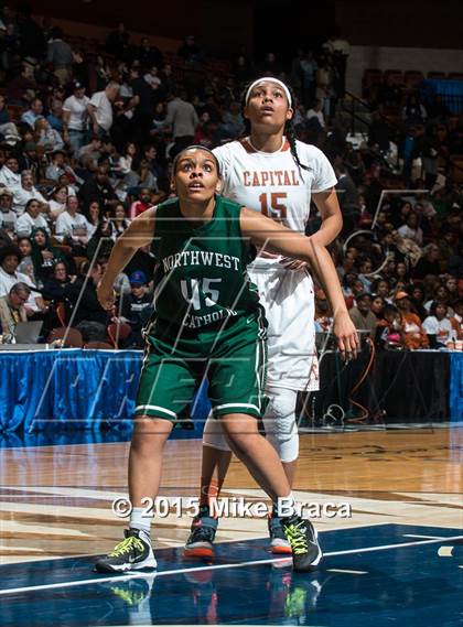 Thumbnail 3 in Northwest Catholic vs. Capital Prep (CIAC Class L Final) photogallery.