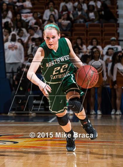 Thumbnail 2 in Northwest Catholic vs. Capital Prep (CIAC Class L Final) photogallery.