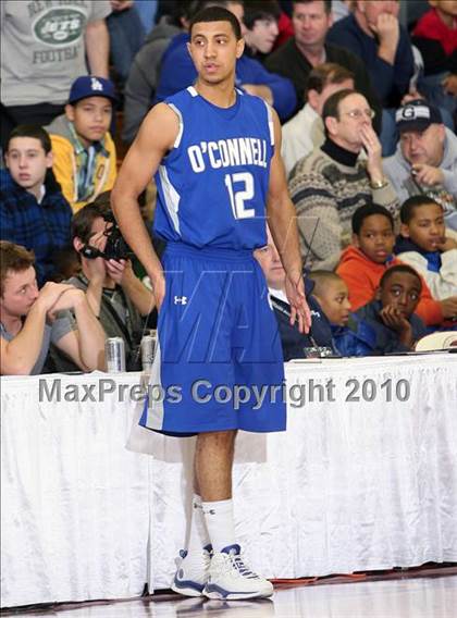 Thumbnail 1 in St. Benedict's Prep vs Bishop O'Connell (Hoophall Classic) photogallery.