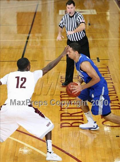 Thumbnail 2 in St. Benedict's Prep vs Bishop O'Connell (Hoophall Classic) photogallery.