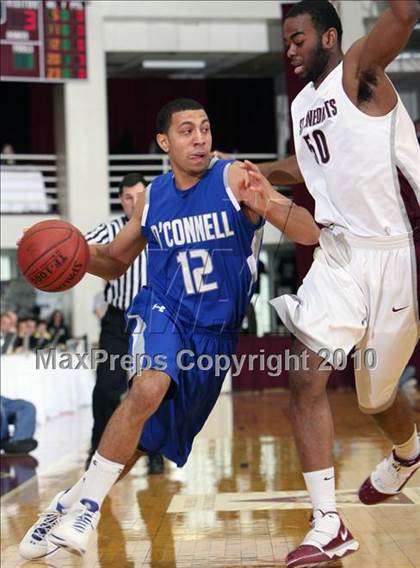 Thumbnail 3 in St. Benedict's Prep vs Bishop O'Connell (Hoophall Classic) photogallery.