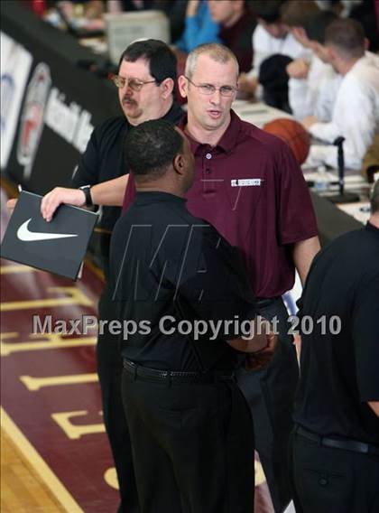 Thumbnail 3 in St. Benedict's Prep vs Bishop O'Connell (Hoophall Classic) photogallery.