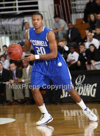 Thumbnail 2 in St. Benedict's Prep vs Bishop O'Connell (Hoophall Classic) photogallery.