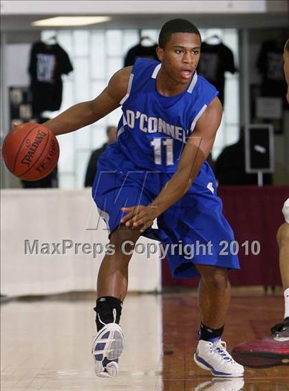 Thumbnail 2 in St. Benedict's Prep vs Bishop O'Connell (Hoophall Classic) photogallery.