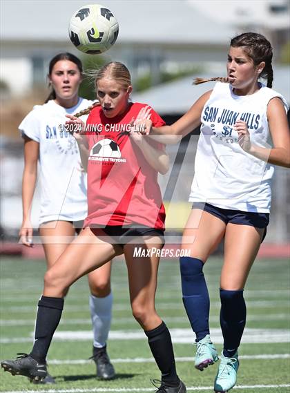 Thumbnail 3 in San Clemente vs. San Juan Hills (Summer League) photogallery.