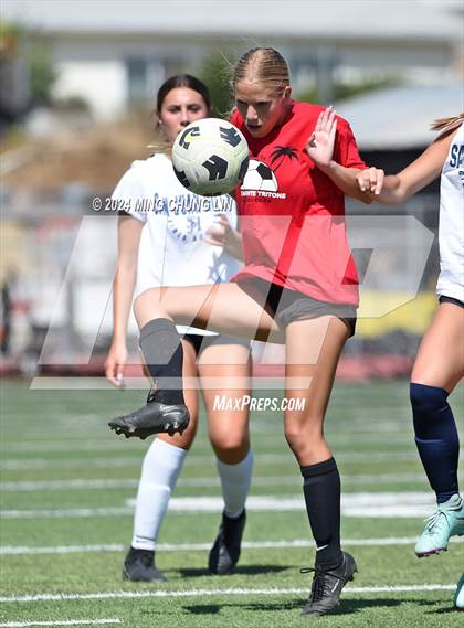Thumbnail 2 in San Clemente vs. San Juan Hills (Summer League) photogallery.