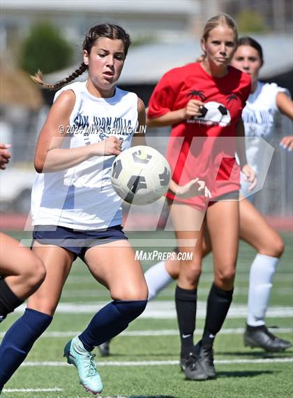 Thumbnail 2 in San Clemente vs. San Juan Hills (Summer League) photogallery.