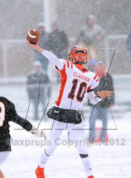 Thumbnail 1 in Clarion Area vs Port Allegany (PIAA District IX A Final) photogallery.