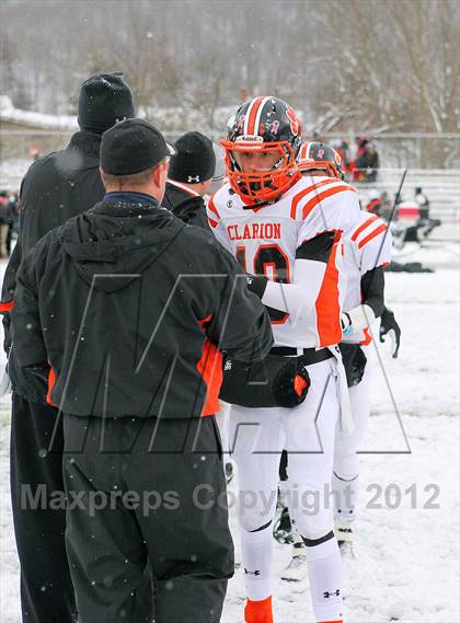 Thumbnail 2 in Clarion Area vs Port Allegany (PIAA District IX A Final) photogallery.