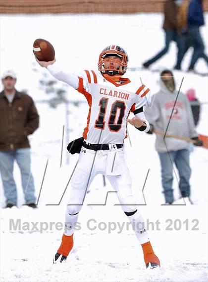 Thumbnail 2 in Clarion Area vs Port Allegany (PIAA District IX A Final) photogallery.
