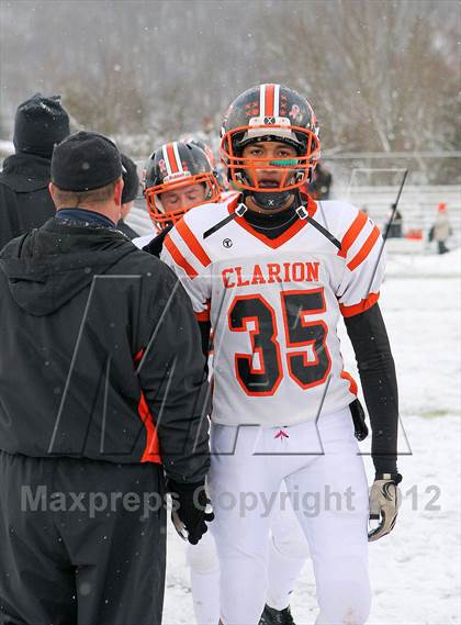 Thumbnail 3 in Clarion Area vs Port Allegany (PIAA District IX A Final) photogallery.