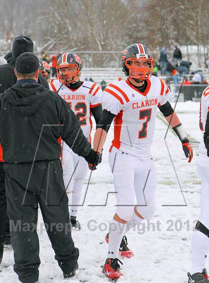 Thumbnail 2 in Clarion Area vs Port Allegany (PIAA District IX A Final) photogallery.